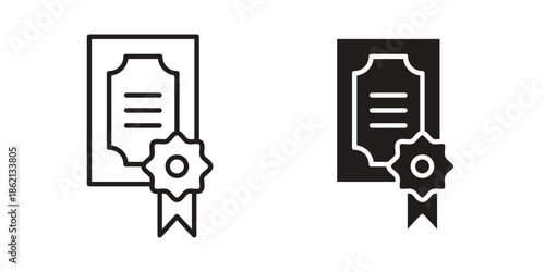 Patented icons symbol template for graphic and web design