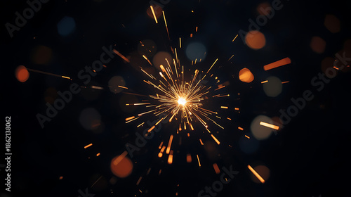 Brilliant firework display