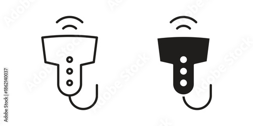 Ultrasound icons symbol template for graphic and web design