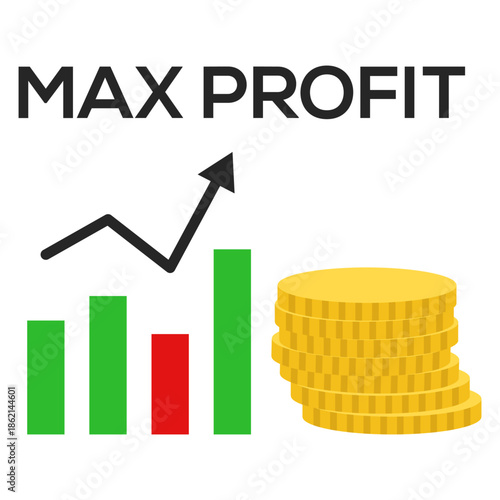 Dynamic visualization depicting substantial financial growth, successful investment outcomes, and the strategic path to achieving ultimate business profitability and prosperity