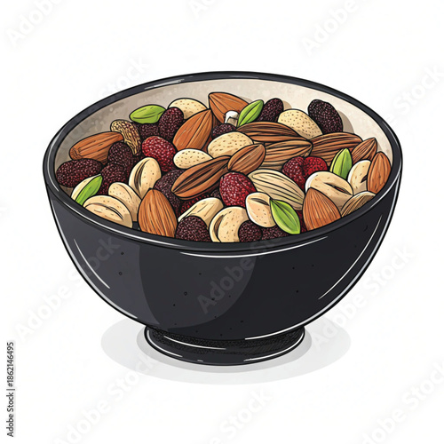 bowl of nuts