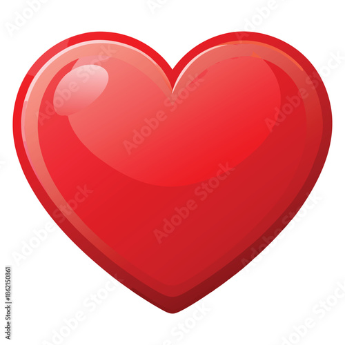 Romantic Valentine's Day Greeting with Silhouetted Couple