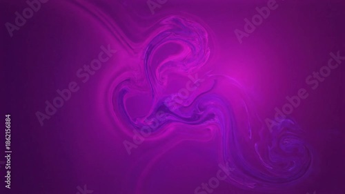 Abstract swirling forms in pink and purple tones