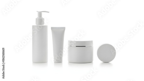 Minimal Product Packaging Mockup on Clean Background
