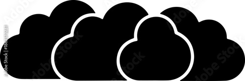 Blank vector file display isolated on white background

