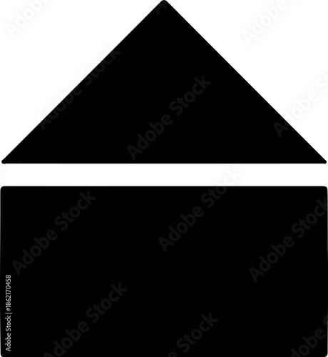 Blank vector file display isolated on white background

