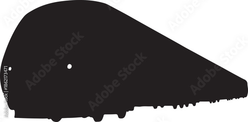 simple whale silhouette