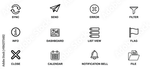 Software & UI Line Icons