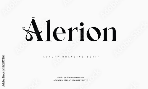 Alerion abstract modern urban alphabet fonts