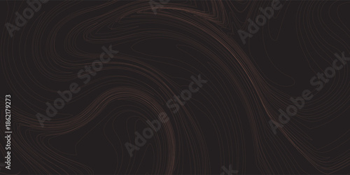 The stylized height of the topographic contour in lines and contours. The concept of a conditional geography scheme and the terrain path. Ultra wide size. Gray on green colors. Vector illustration.