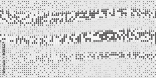 Dot white gray wave light technology texture background. Abstract big data digital concept.