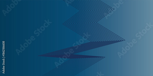 Modern blue abstract background with elegant diagonal lines in transparent blue and black.Vector Background