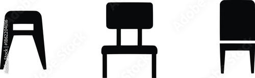 Chair set, collection of chairs, classic, home, office, garden chair set.