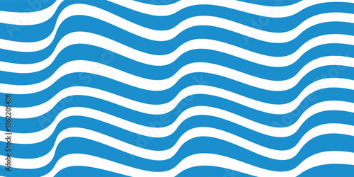 Abstract horizontal background with colorful waves. Swirl Pattern. Vector Liquid Splash Texture.