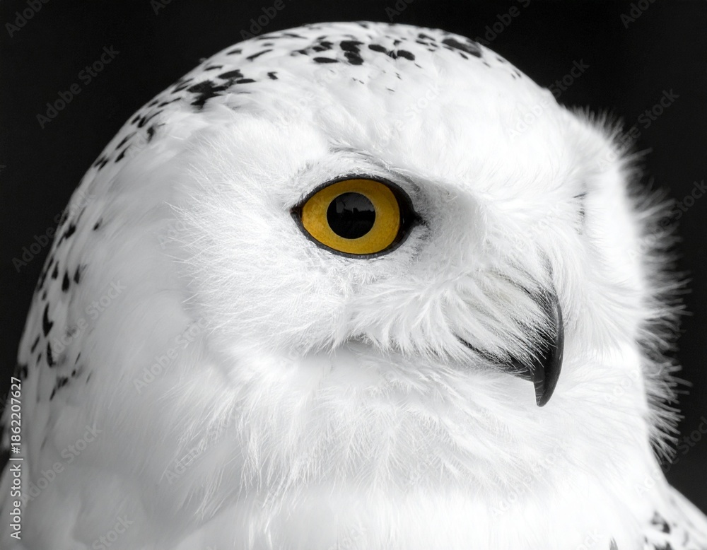 Obraz premium portrait of a snowy owl