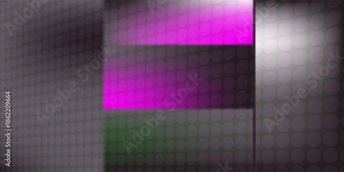 Pink vector techno doted illustration