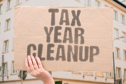 Фотография "Tax Year Cleanup" Some selling is routine calendar and reporting work
