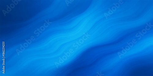 A soft blue silk background features smooth flowing waves and a wavy satin texture with an artistic liquid motion design