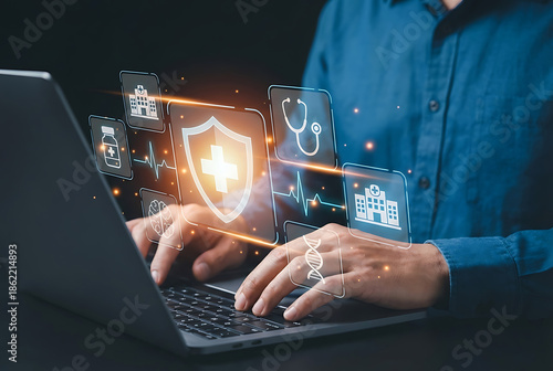 Digital health monitoring and security