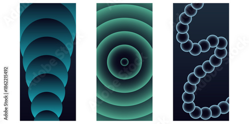 Minimalist style cover template with monotone perspective geometric prism shapes collection. Vector illustration of the editable layout of the presentation slides design business templates.