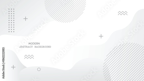 Modern abstract background with geometric shapes and lines, minimalist design for creative projects and presentations with template and clean