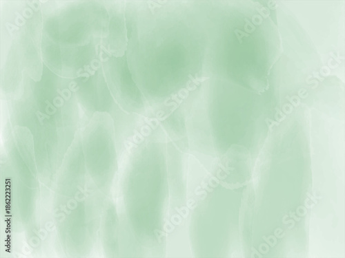 淡いグリーンの抽象スモーク背景/Soft Green Abstract Smoke Background