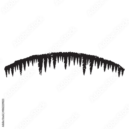 black inflection ice grunge.