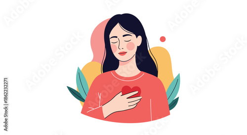 Minimalist line drawing of a person sitting comfortably on a bean bag chair while using a laptop with headphones.