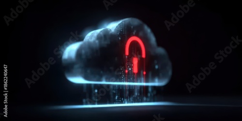 Wallpaper Mural Cloud computing waves carry datum into storage guiding users to upload and download bold technology Torontodigital.ca