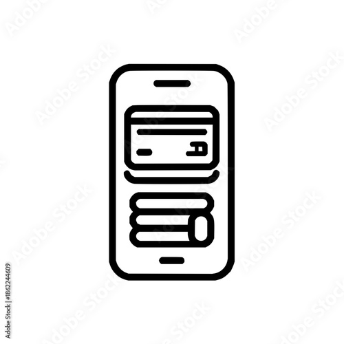 Smartphone with Credit Card and Form on Screen