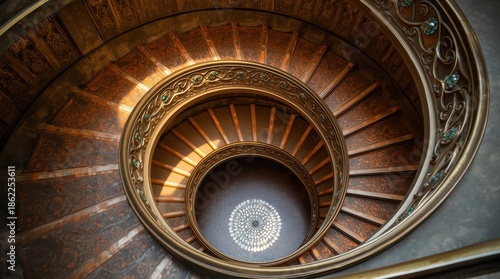 old circular staircase