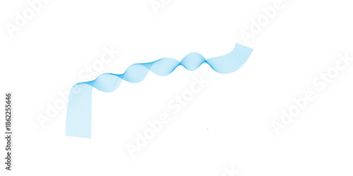 Abstract blue background with a razor blade isolated on a white background featuring a liquid water wave design and artistic bubble pattern