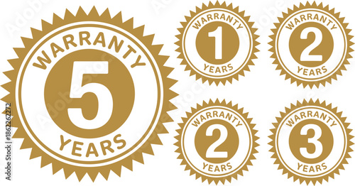 Warranty stamps quality assurance guarantee product protection service