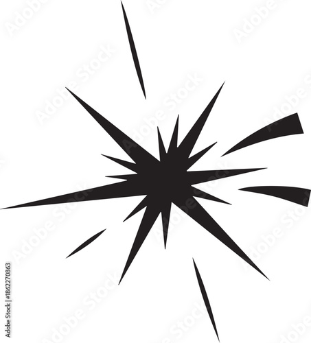 Explosion illustration