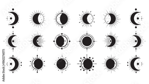 Ramadan crescent moon phases islamic holy month fasting