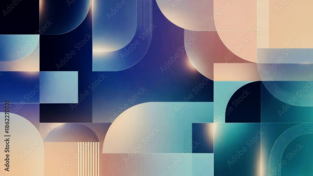 Obraz premium Digital Transformation Gradient Flow Abstract Background – Futuristic Business Data Visualization, Corporate Technology Interface