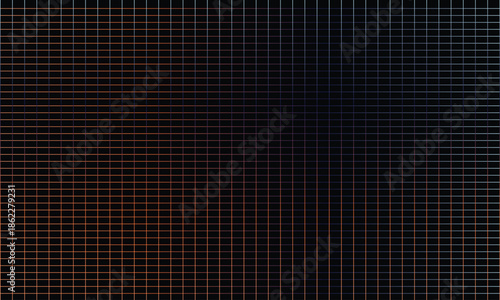 Grid pattern with gradient effect black background