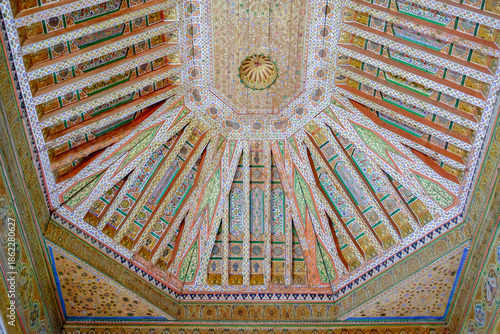 Palais Bahia Marrakech plafond