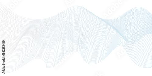 Dynamic minimal smoke sound line. Energy abstract smooth colorful gradient frequency isolated element creative blend. Science tech swirls with thin twisted connected vibration simple grid.