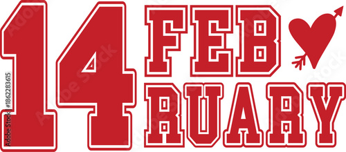 February 14 SVG PNG