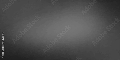 A vintage dark gray grunge concrete wall with a black and white textured pattern creates a blank old paper backdrop for a dirty metal surface design