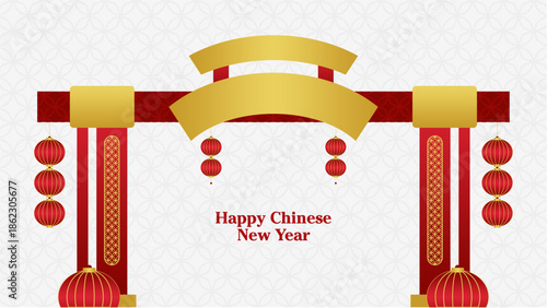 Chinese New Year Gate Ornament