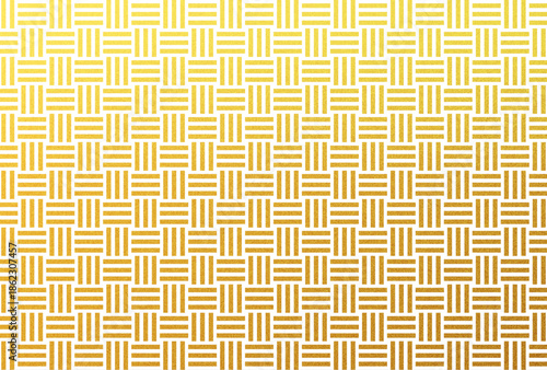 高級感のある 和柄 背景 三崩し　金色