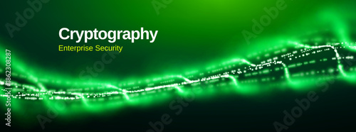Energy ai green background technology sustainable corporate design. Plant circuit wave with digital icon agriculture pattern and economy growth.