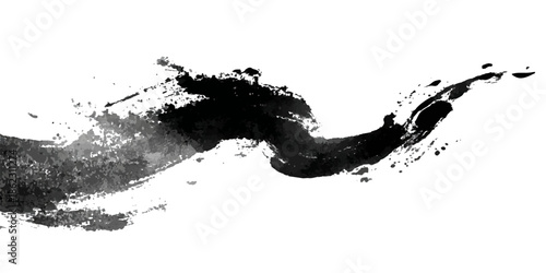 ink blots and splats. detailed ink splats Hyperrealistic Highly Detailed Isolated On Transparent Background