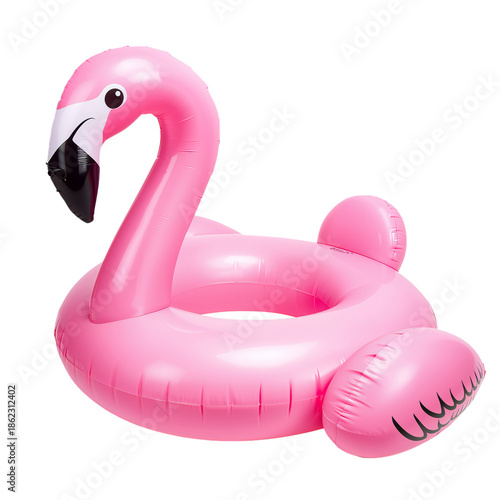 Flamingo Float in Bright Pink Color Designed for Swimming Pools or Beaches