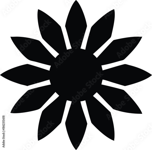 Vector file icon on white background