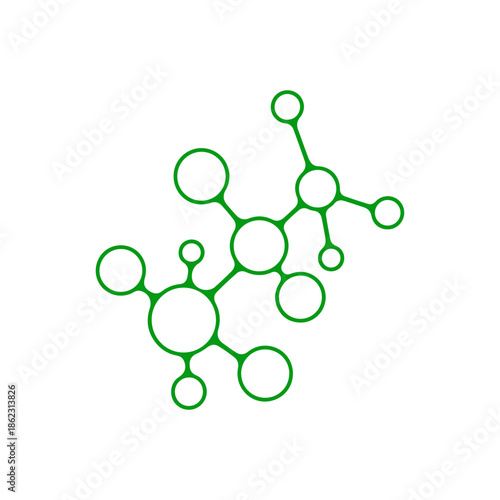 Abstract DNA Molecule structure vector .