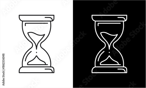 Hourglass icon representing time passing and deadlines.