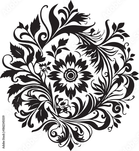 abstract floral background